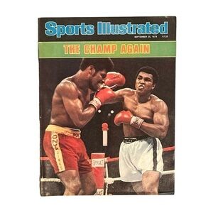 Sports Illustrated September 25, 1978 Muhammad Ali Heavyweight Champion Again